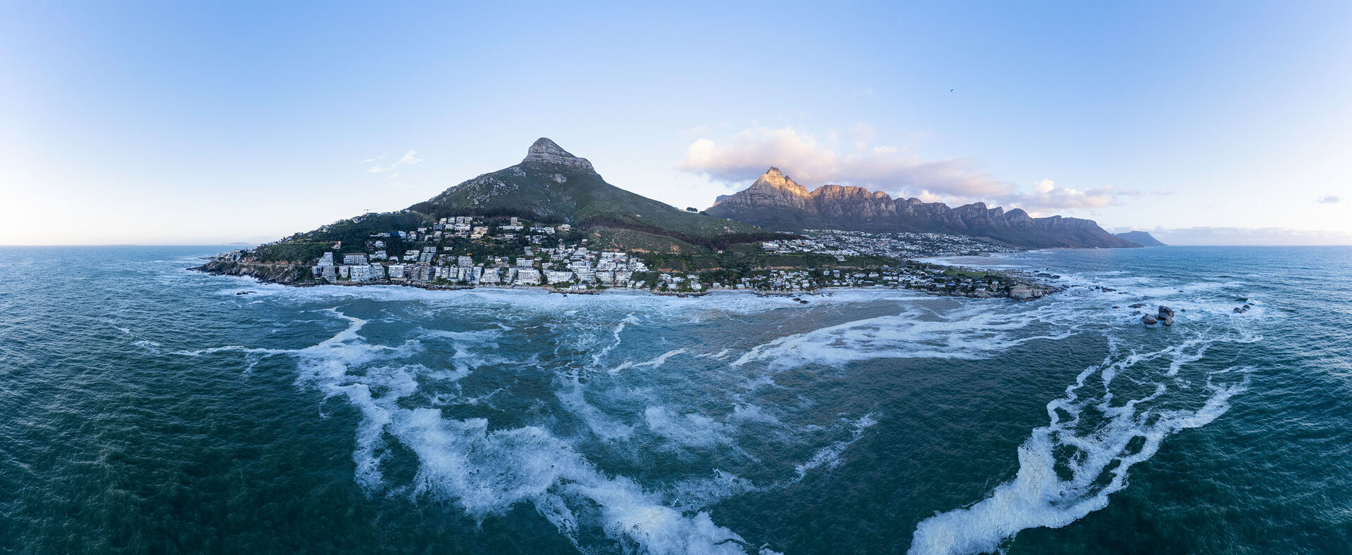 Clifton & Lion’s Head — Cape Town fine art print by Tamarac